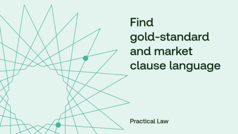 Thumbnail for How to quickly find gold-standard and market clause language without leaving your draft