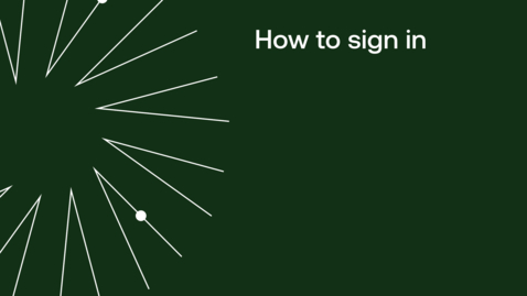 Thumbnail for How to sign in