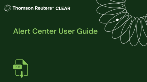 Thumbnail for Alert Center User Guide.pdf