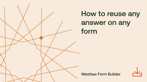 Thumbnail for How to reuse any answer on any form