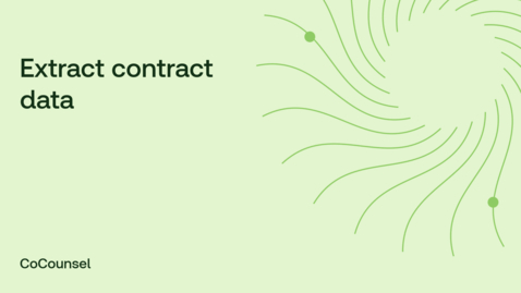 Thumbnail for Extract Contract Data 1.0