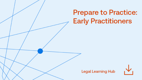 Thumbnail for Prepare to Practice: Early Practitioners