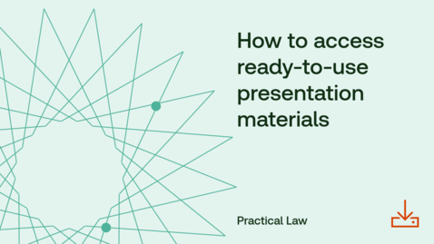 Thumbnail for How to access ready-to-use presentation materials
