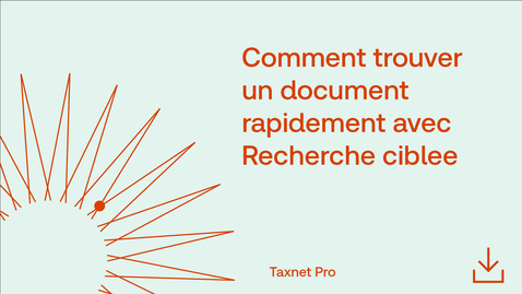 Thumbnail for Comment trouver un document rapidement avec Recherche ciblee