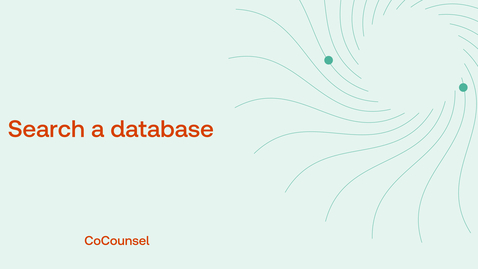 Thumbnail for Search a Database