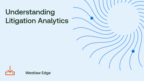 Thumbnail for Understanding Litigation Analytics