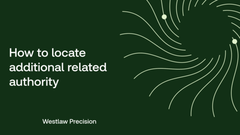 Thumbnail for How to locate additional related authority