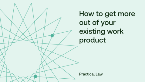 Thumbnail for How to get more out of your existing work product