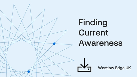 Thumbnail for Using Current Awareness