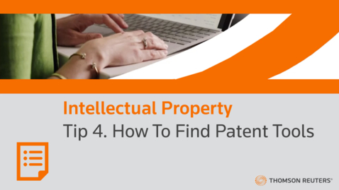 Thumbnail for Tip 4. How To Find Patent Tools