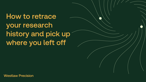 Thumbnail for How to retrace your research history and pick up where you left off