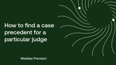 Product Training - US | Thomson Reuters - Westlaw Precision