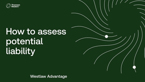 Thumbnail for How to assess potential liability 