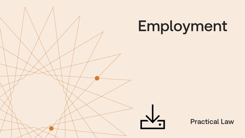 Thumbnail for Practical Law Practice Areas: Employment
