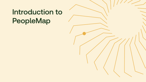 Thumbnail for Introduction to PeopleMap