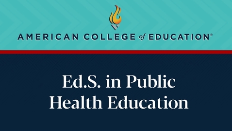 Thumbnail for 
		Ed.S. in Public Health Education: Commencement 2025
	