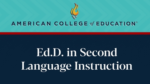 Thumbnail for 
		Ed.D. in Second Language Instruction: Commencement 2025
	