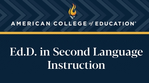 Thumbnail for 
		Ed.D. in Second Language Instruction: Commencement 2024
	