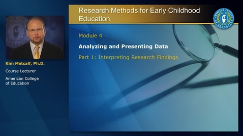 Thumbnail for 
		Interpreting Research Findings
	