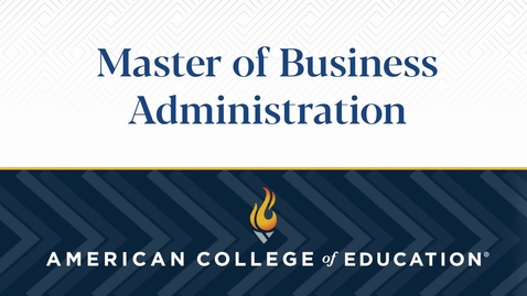 Thumbnail for entry 
		Master of Business Administration: Commencement 2023
	