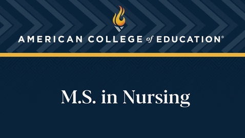 Thumbnail for 
		M.S. in Nursing: Commencement 2024
	