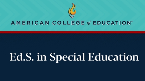 Thumbnail for 
		Ed.S. in Special Education: Commencement 2025
	