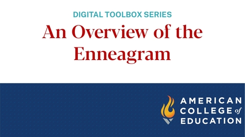 Thumbnail for Why Do I Keep Doing That? An Overview of the Enneagram