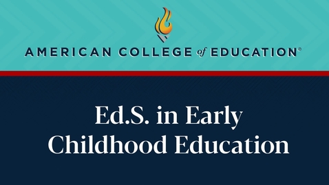 Thumbnail for 
		Ed.S. in Early Childhood Education: Commencement 2025
	