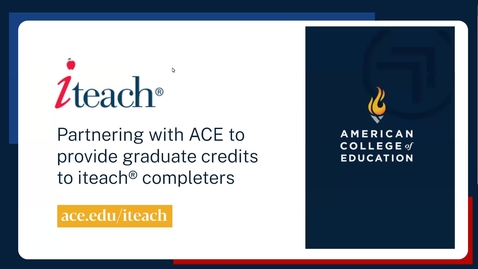 Thumbnail for iteach Webinar May 30, 2023