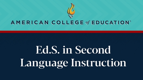 Thumbnail for 
		Ed.S. in Second Language Instruction: Commencement 2025
	