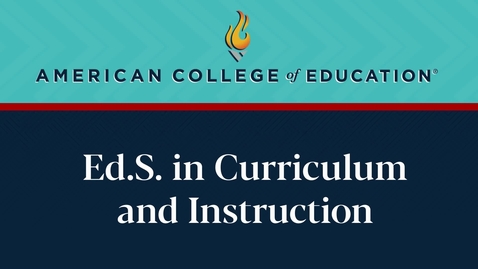 Thumbnail for 
		Ed.S. in Curriculum and Instruction: Commencement 2025
	
