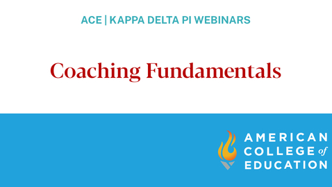 Thumbnail for Coaching Fundamentals