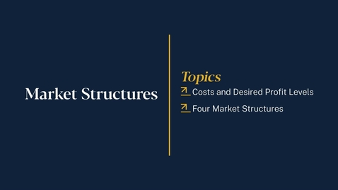 Thumbnail for 
		Market Structures
	