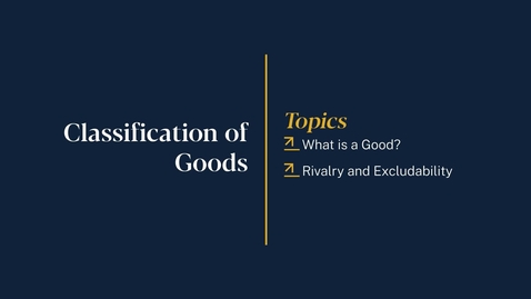 Thumbnail for 
		Classification of Goods
	