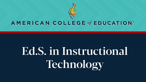 Thumbnail for 
		Ed.S. in Instructional Technology: Commencement 2025
	