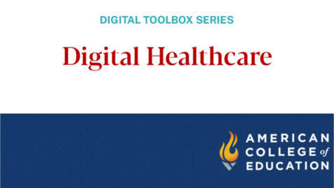Thumbnail for entry Digital Healthcare