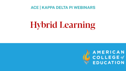Thumbnail for Hybrid Learning