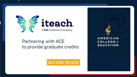 Thumbnail for November 2023 iteach and ACE information session
