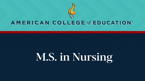 Thumbnail for 
		M.S. in Nursing: Commencement 2025
	