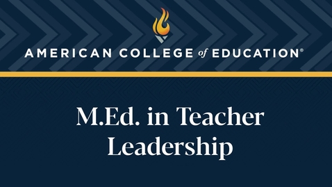 Thumbnail for 
		M.Ed. in Teacher Leadership: Commencement 2024
	
