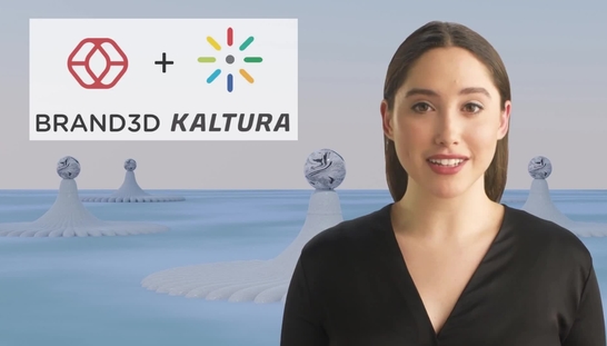Kaltura and Brand3D