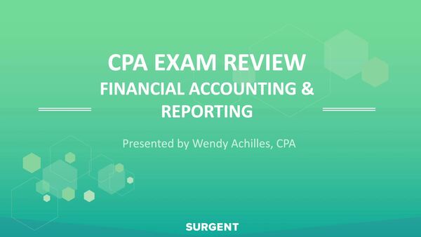 FAR 3A - Accounting for Errors - Practice Questions
