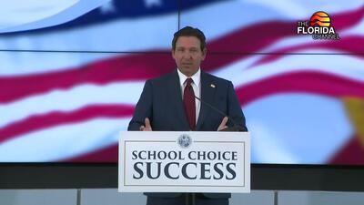 9/25/25 Governor's Press Conference on School Choice - The Florida Channel