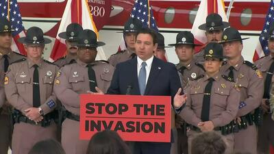 2/1/24 Governor's Press Conference on Border Security - The Florida Channel