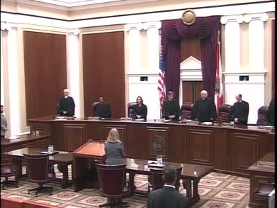 8/30/16 Florida Supreme Court Oral Arguments: Inquiry Concerning a