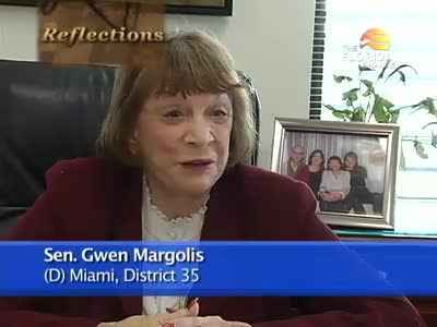 Reflections Senator Gwen Margolis The Florida Channel