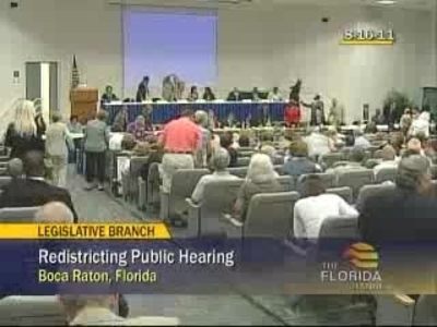8/16/11 Redistricting Hearing - Boca Raton - The Florida Channel