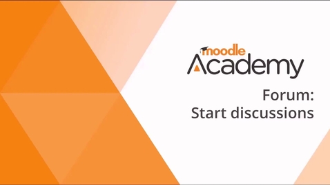 Thumbnail for Forum in Moodle 4.4/4.5