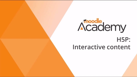 Thumbnail for H5P in Moodle 4.5