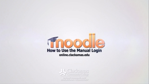 Thumbnail for Steps for Special Moodle Access 
